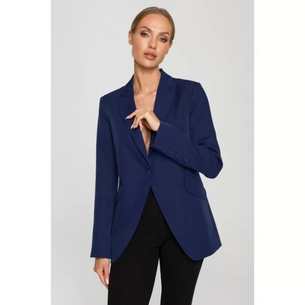  Dámské sako MOE M701 NAVY BLUE 