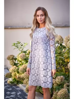 Dámské šaty MOE M406 GREY