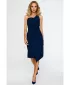 Dámské šaty MOE M409 NAVY BLUE