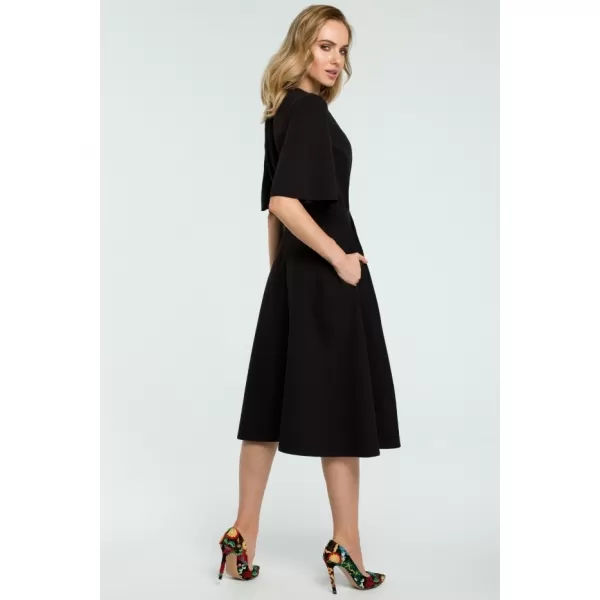  Dámské šaty MOE M396 BLACK 