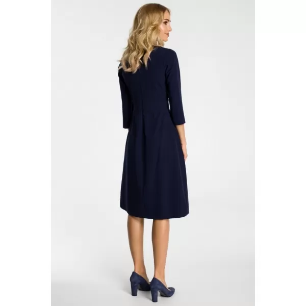  Dámské šaty MOE M335 NAVY BLUE 