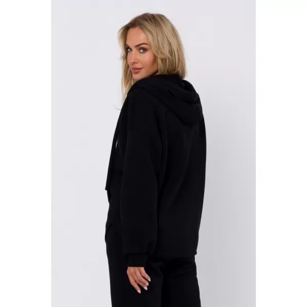  Dámská mikina MOE M761 BLACK 