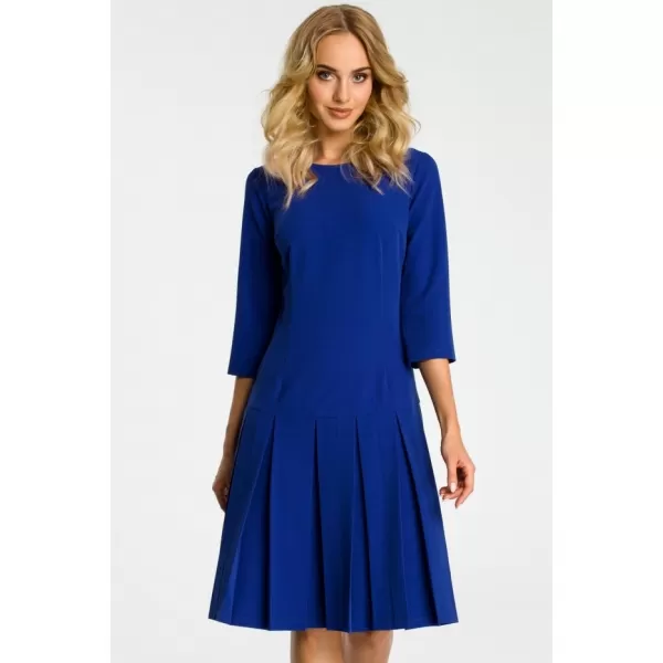  Dámské šaty MOE M336 ROYAL BLUE 