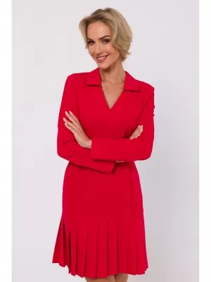 Dámské šaty MOE M752 RED