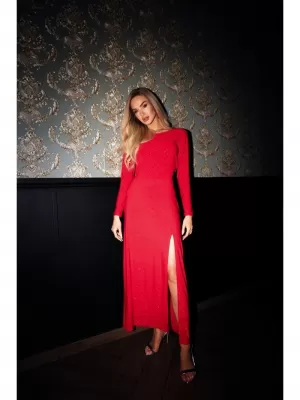 Dámské šaty MOE M719 RED