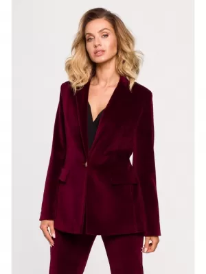 Dámské sako MOE M643 MAROON
