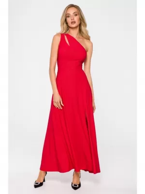 Dámské šaty MOE M718 RED