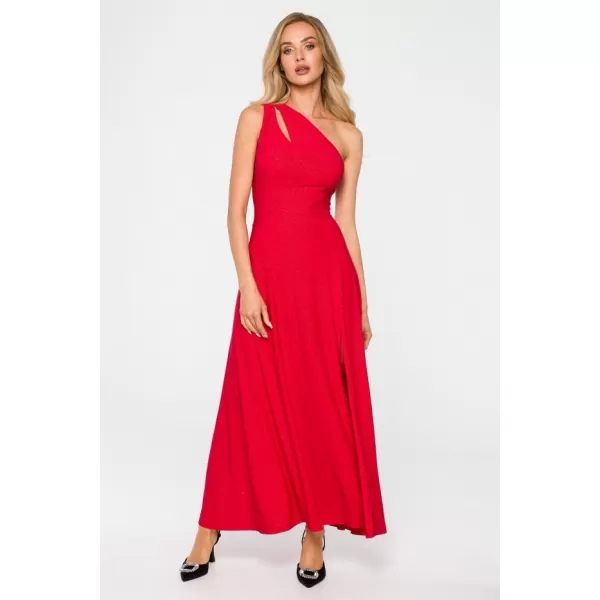  Dámské šaty MOE M718 RED 