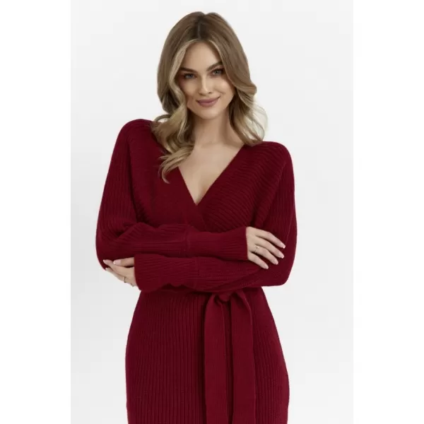 Dámské šaty MOE M810 MAROON 