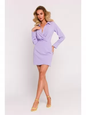 Dámské šaty MOE M783 PURPLE