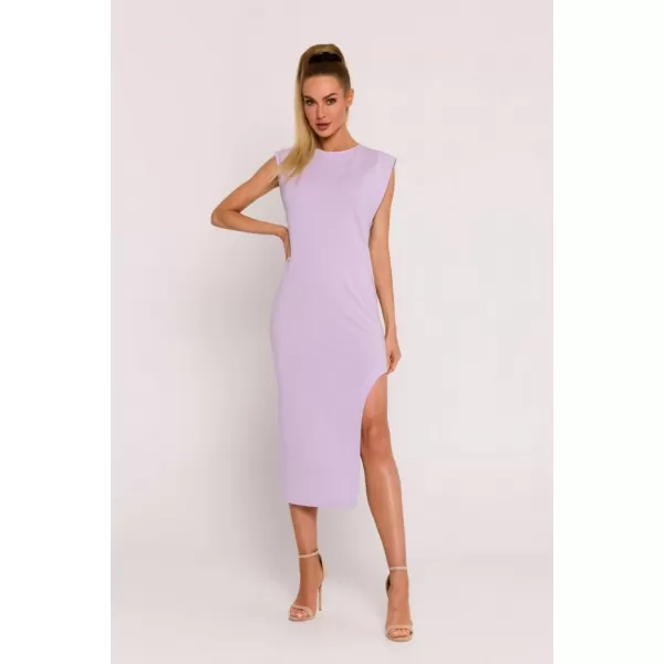  Dámské šaty MOE M787 PURPLE 