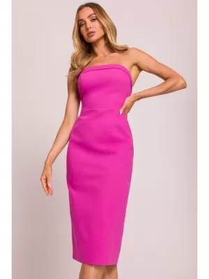 Dámské šaty MOE M843 PINK