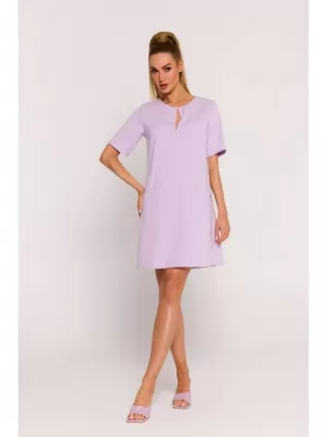 Dámské šaty MOE M788 PURPLE