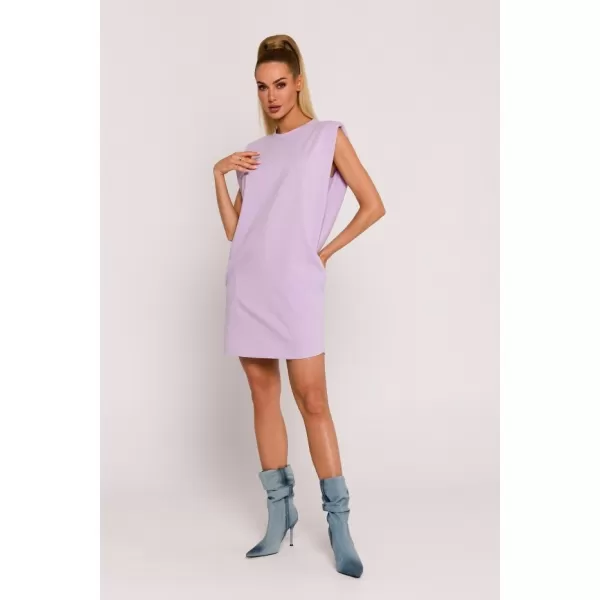  Dámské šaty MOE M789 PURPLE 