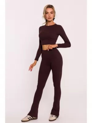 Dámské legíny MOE M816 BROWN