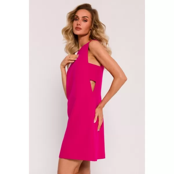 Dámské šaty MOE M778 FUCHSIA 