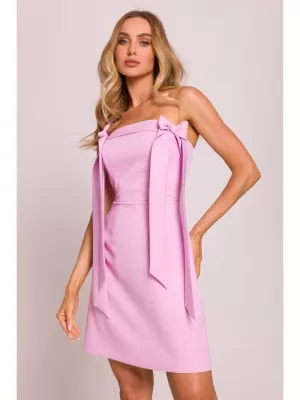 Dámské šaty MOE M851 CANDY PINK