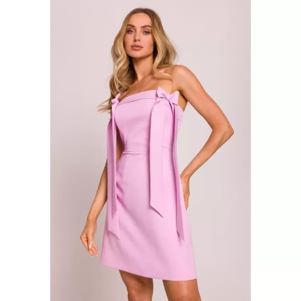  Dámské šaty MOE M851 CANDY PINK 