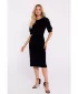 Dámské šaty MOE M827 BLACK
