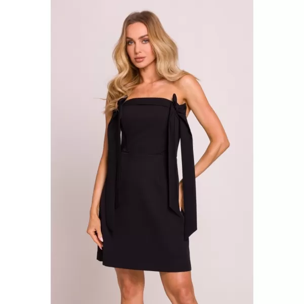  Dámské šaty MOE M851 BLACK 