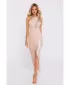 Dámské šaty MOE M835 BEIGE