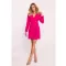 Dámské šaty MOE M793 FUCHSIA