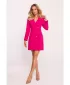 Dámské šaty MOE M793 FUCHSIA