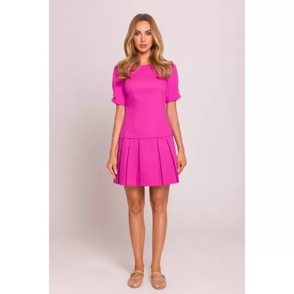  Dámské šaty MOE M842 PINK 