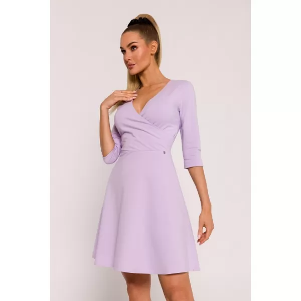  Dámské šaty MOE M786 PURPLE 
