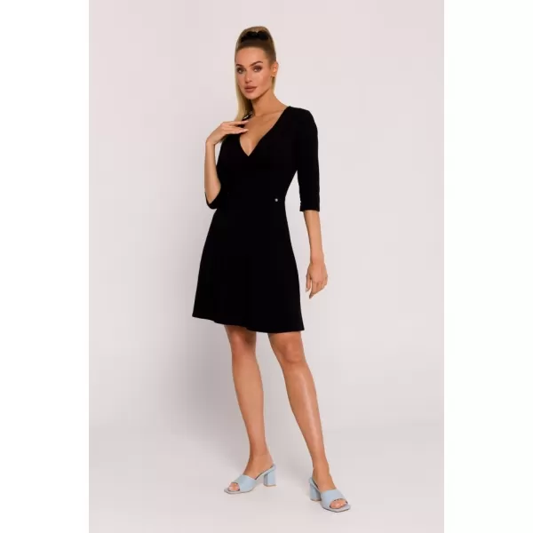  Dámské šaty MOE M786 BLACK 