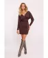 Dámské šaty MOE M819 BROWN