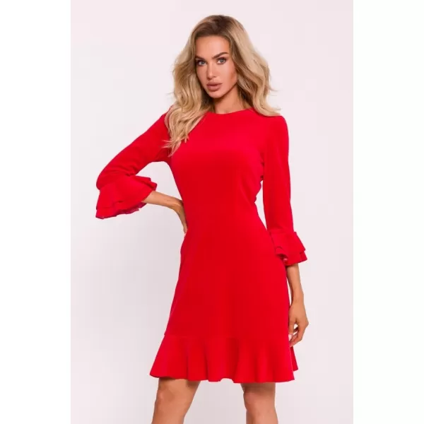 Dámské šaty MOE M825 RED 