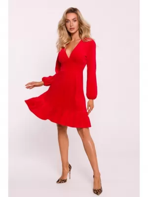 Dámské šaty MOE M826 RED
