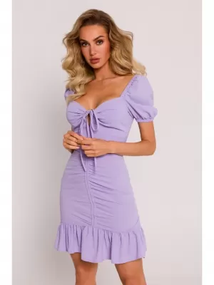Dámské šaty MOE M784 PURPLE