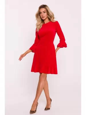 Dámské šaty MOE M825 RED