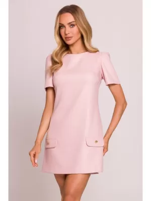 Dámské šaty MOE M855 PEACH