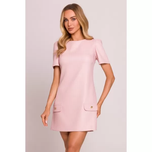  Dámské šaty MOE M855 PEACH 