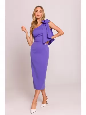 Dámské šaty MOE M847 LIGHT PURPLE