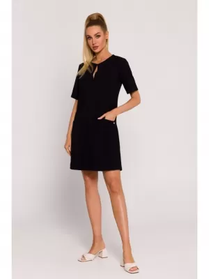 Dámské šaty MOE M788 BLACK