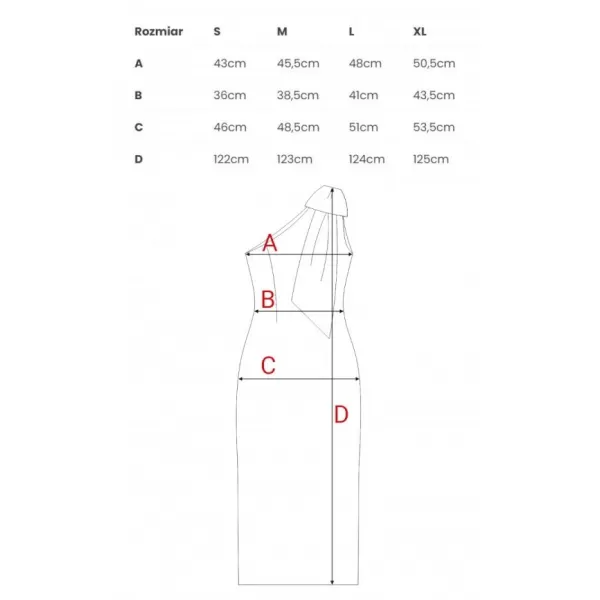  Dámské šaty MOE M847 BLACK 