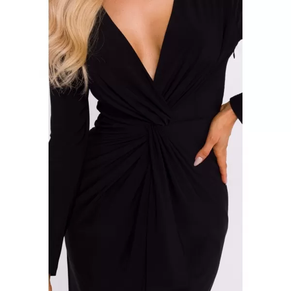  Dámské šaty MOE M840 BLACK 