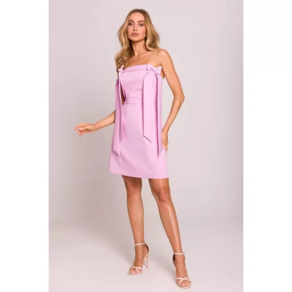  Dámské šaty MOE M851 CANDY PINK 