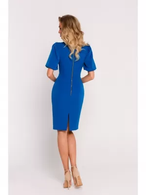 Dámské šaty MOE M779 BLUE