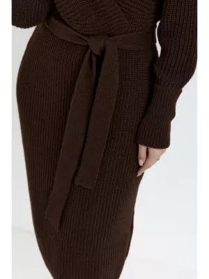 Dámské šaty MOE M810 BROWN