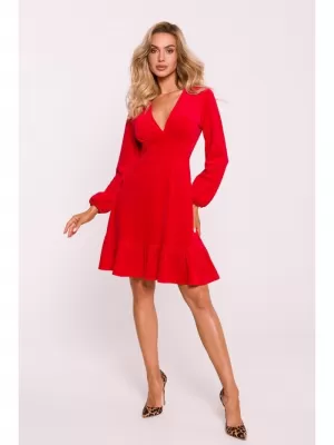 Dámské šaty MOE M826 RED