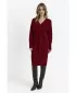 Dámské šaty MOE M810 MAROON