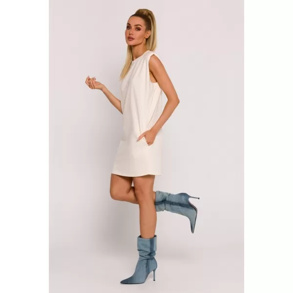  Dámské šaty MOE M789 CREAM 