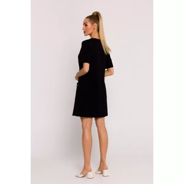  Dámské šaty MOE M788 BLACK 