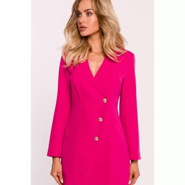  Dámské šaty MOE M793 FUCHSIA 