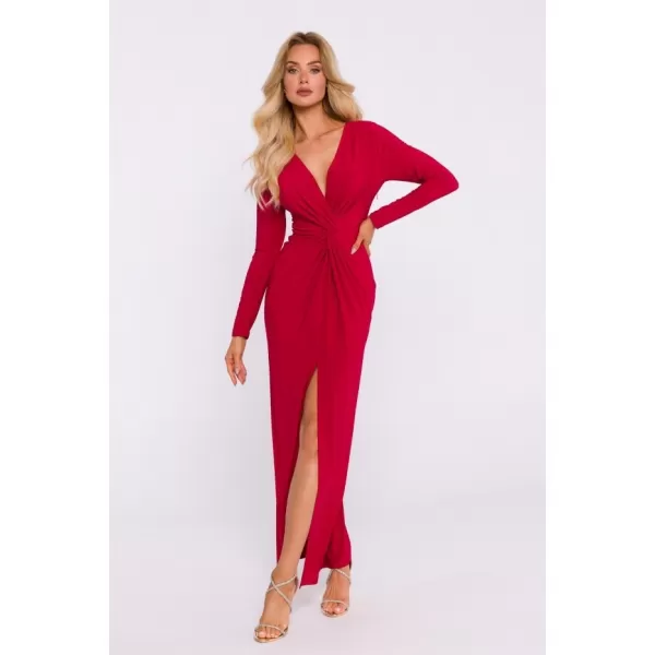  Dámské šaty MOE M840 RED 